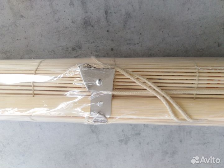 Жалюзи/Рулонная штора Эскар натур 140х160 Бамбук