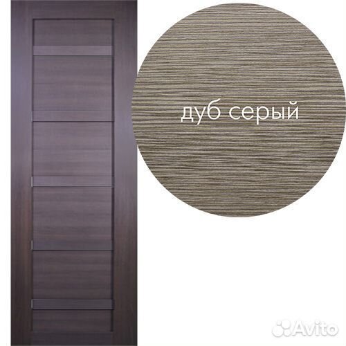 Дверь Эко-шпон тип Техно