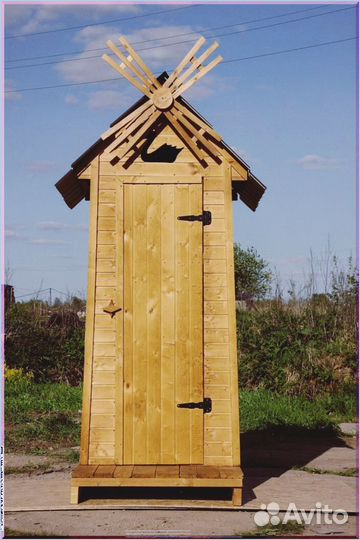 Дачный туалет домик HZZ