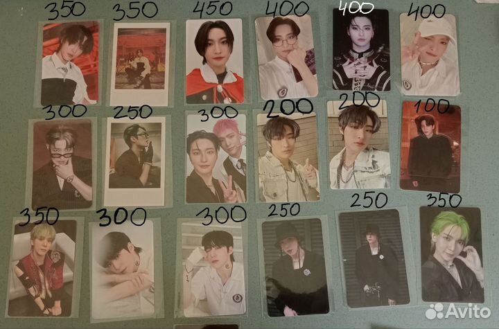 Карты ateez, zerobaseone, fantasy boys