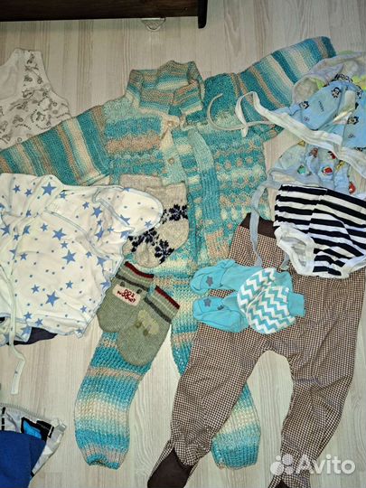 Пакет вещей детских для новорожденного