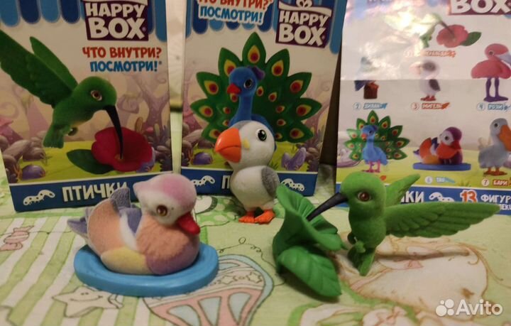 Happy box Птички