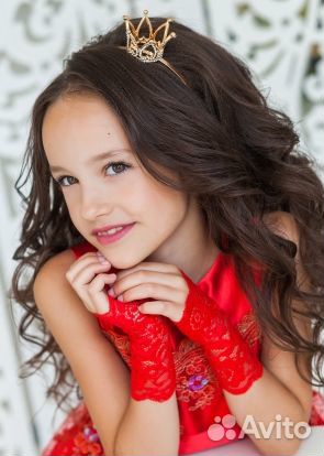 Ободок для волос детский Корона