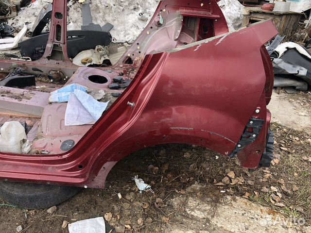 Крыло заднее Sandero Stepway 1 порог