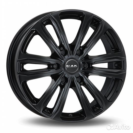 R17 6x139,7 7,5J ET30 D112 MAK Safari 6 Gloss Blac