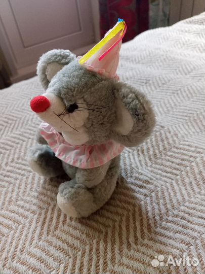 Винни пух мягкая игрушка корова мышка бегемот