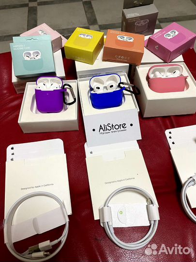 AirPods 2, Pro 2, 3 + чехол в подарок