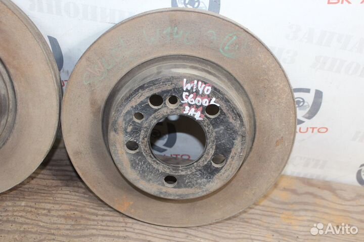 Задние тормозные диски Mercedes S-Class W140