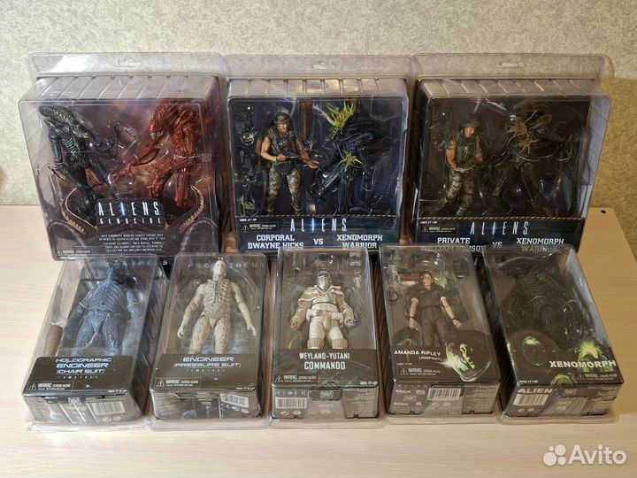 Neca, McFarlane фигурки
