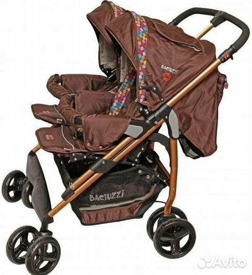 Коляска для двойни