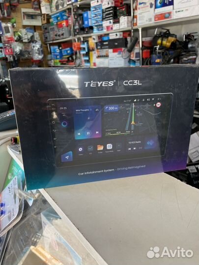 Магнитола android 9 дюймов teyes CC3L
