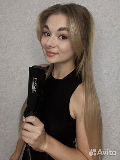 Кератиновое выпрямление волос