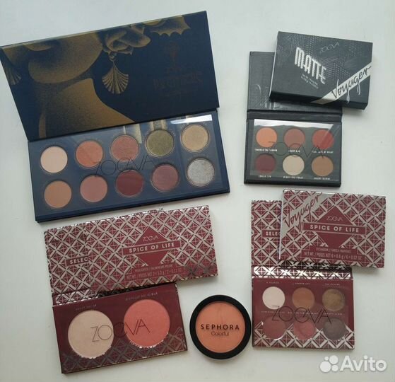 Zoeva и Sephora, косметика