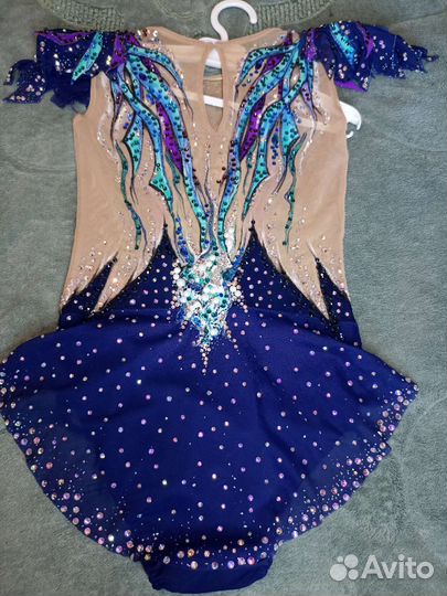 Аренда 122-134 купальник для гимнастики