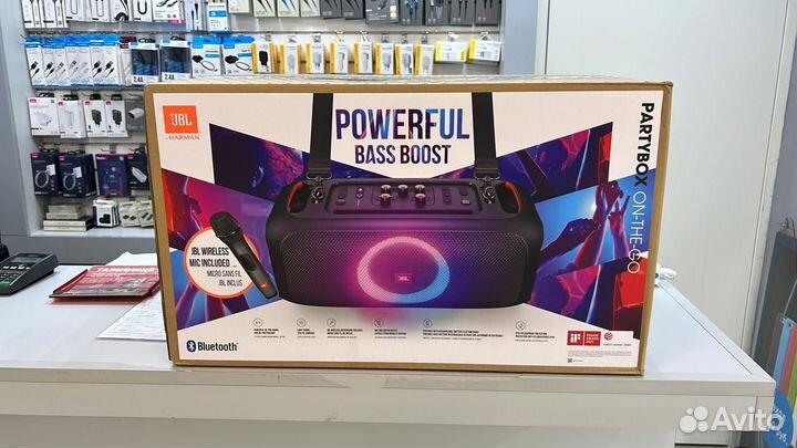 Колонка jbl partybox on the go