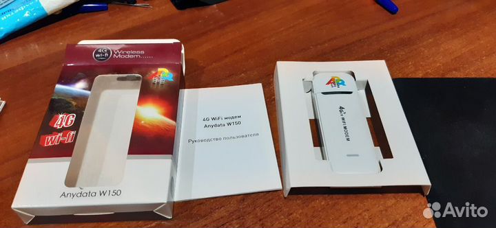 Anydata W150 usb модем +wifi точка доступа