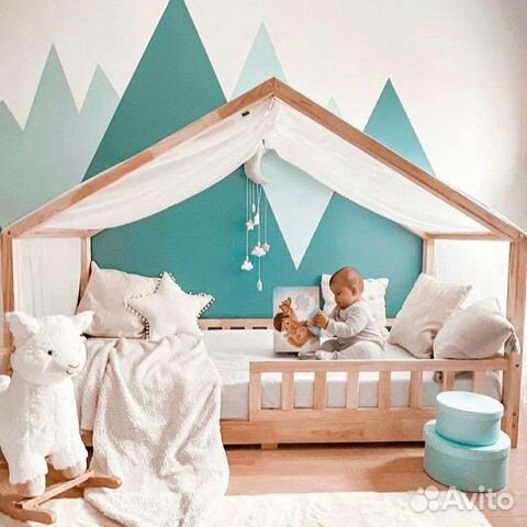 Детская кроватка Домик от производителя объявление продам