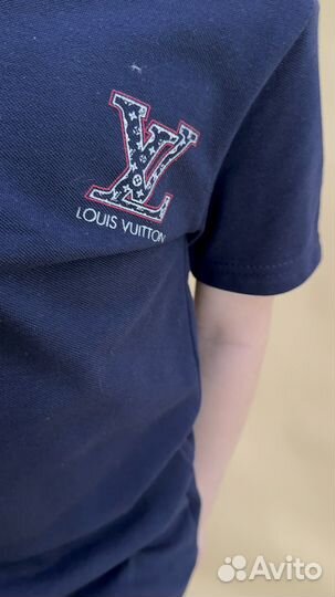 Комплект джинсы и поло Louis Vuitton