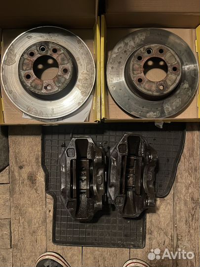 Суппорта brembo z 17 4 поршня touareg