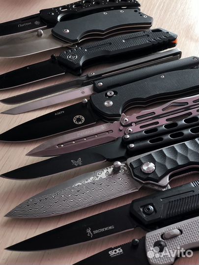 Нож складной новый