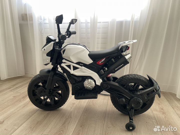 Детский электро мотоцикл новый