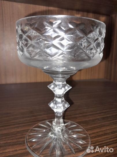 Хрустальная ваза креманка СССР