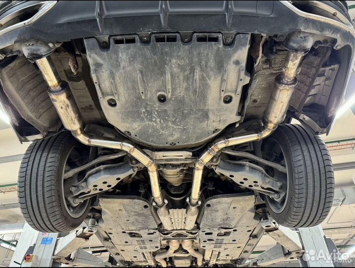 Выхлоп lexus gs350