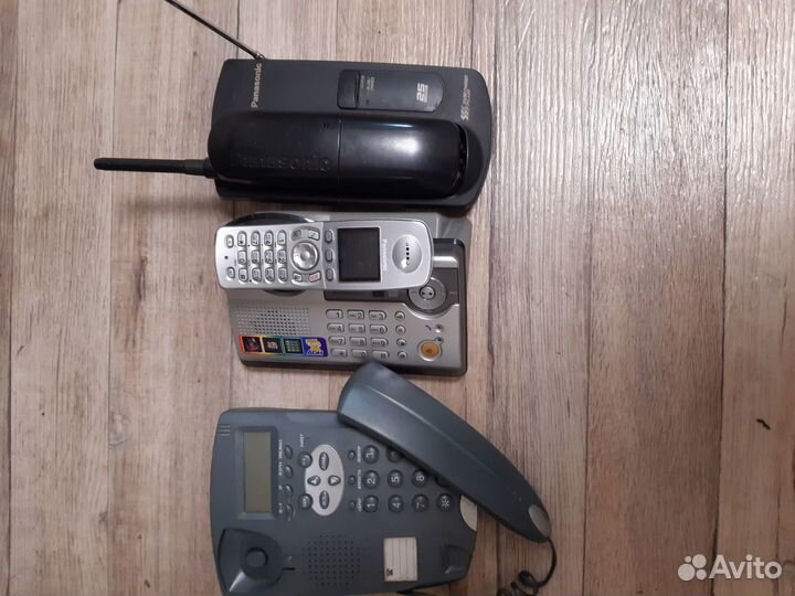 Радиотелефон + стационарный + интернет провода