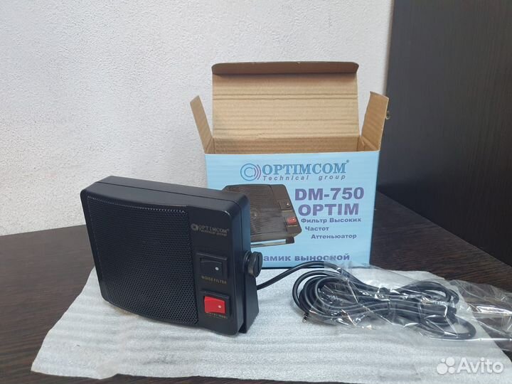 Выносной динамик для раций Optim DM-750 новый