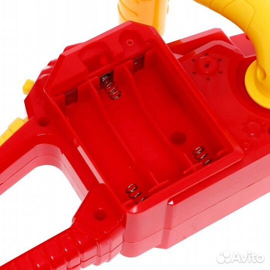 Игрушечная «Бензопила» с шестеренками (свет, звук)