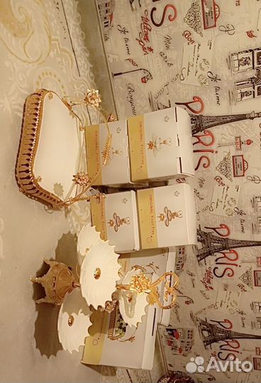 Хрустальная менажница