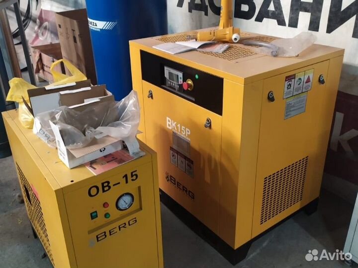 Компрессор винтовой 15 кВт