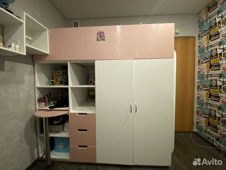 Детская кровать стенка бу