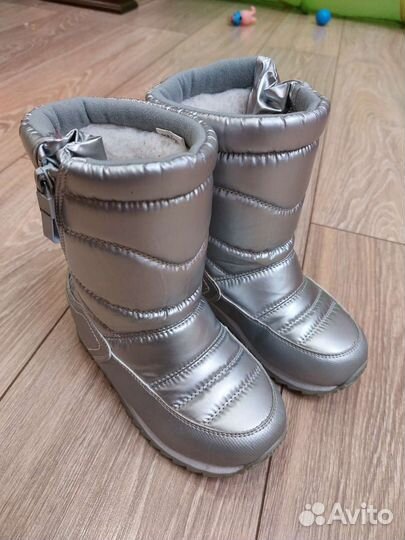 Зимние сапоги для девочки совенок 29