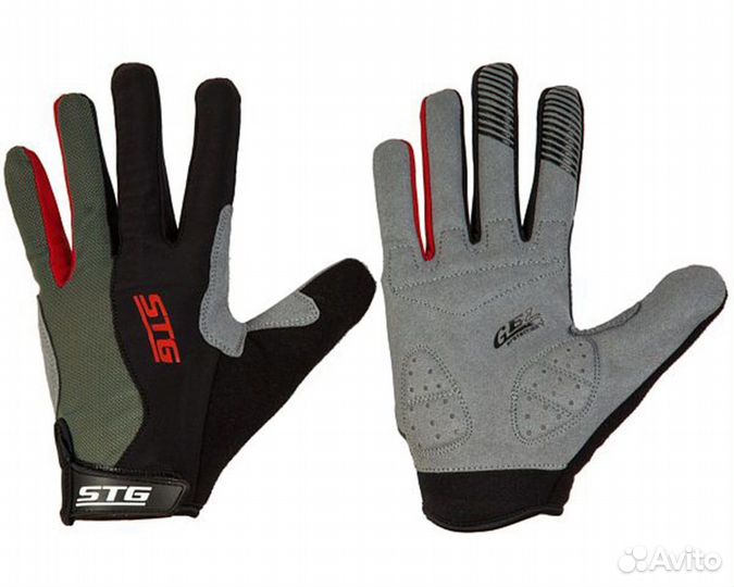 Перчатки STG с длинными пальцами и защитн.прокладк