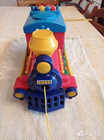 Паровозик greaty музыкальный