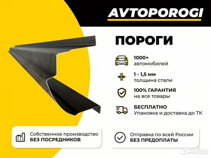 Ремонтные пороги Jeep Grand Cherokee 1 (ZJ)
