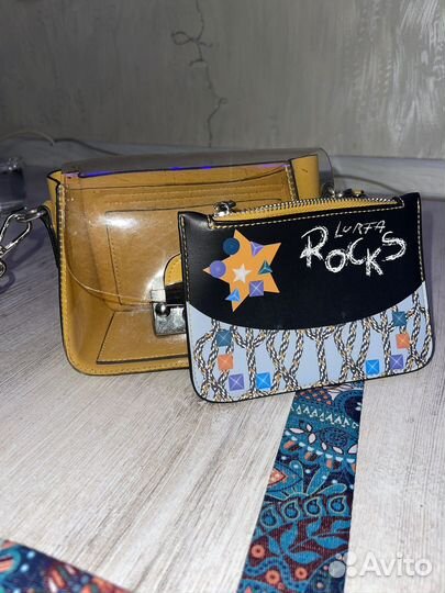 Сумка женская желтая