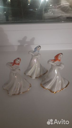 Статуэтки плясуньи СССР Дулево