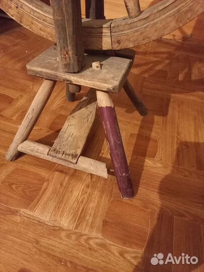 Прялка деревянная старинная