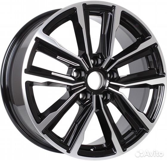 R17 5x114,3 7,5J ET40 D66,1 К&К Лацио алмаз чёрный