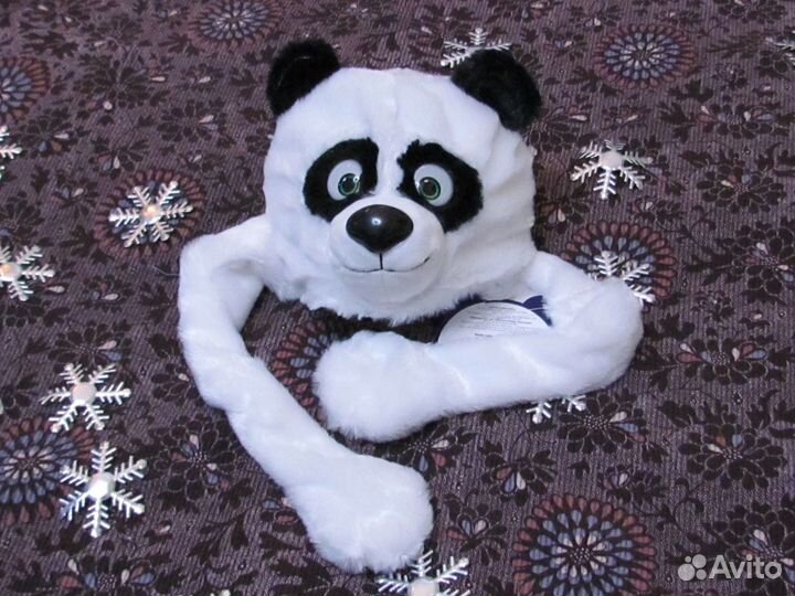 Новый костюм шапка Медведь Панда Мишка медвежонок