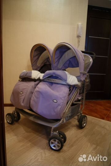 Коляска для двойни zooper