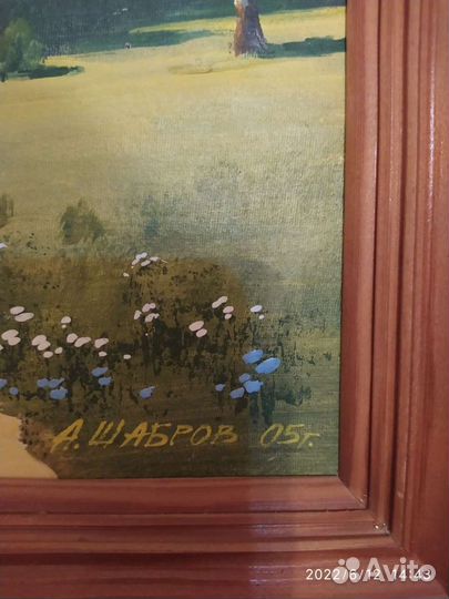 Картина маслом пейзаж