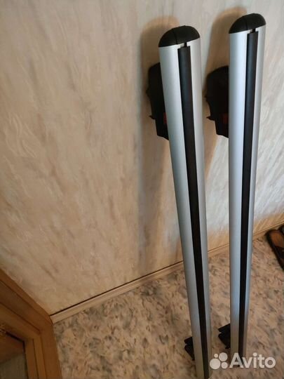 Багажник на рейлинги hyundai santa fe ll