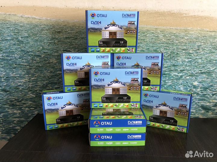 Цифровой тв ресивер 5К DVB-T2 “otau”новый,гарантия