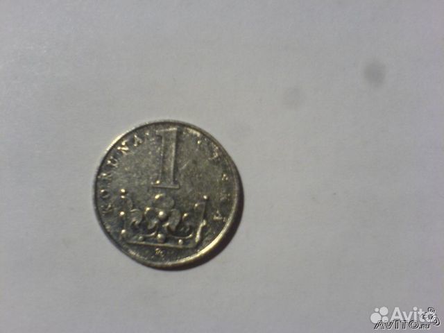 1 крона 1993 Чехия