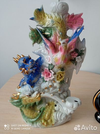 Ночной светильник драконы и бутылка