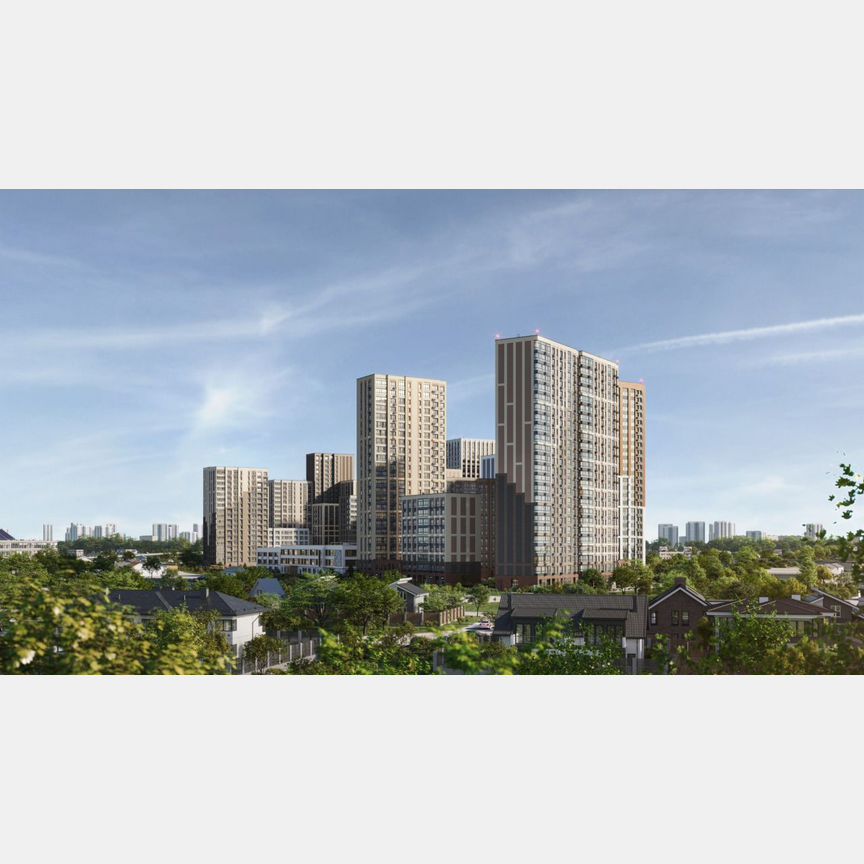 1-к. квартира, 49,3 м², 24/25 эт.