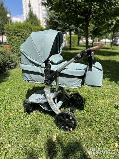 Коляска-трансформер Aimile 2в1 кожа